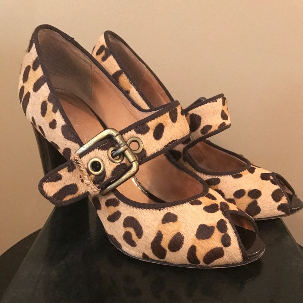 Boutique Nine Leopard heels